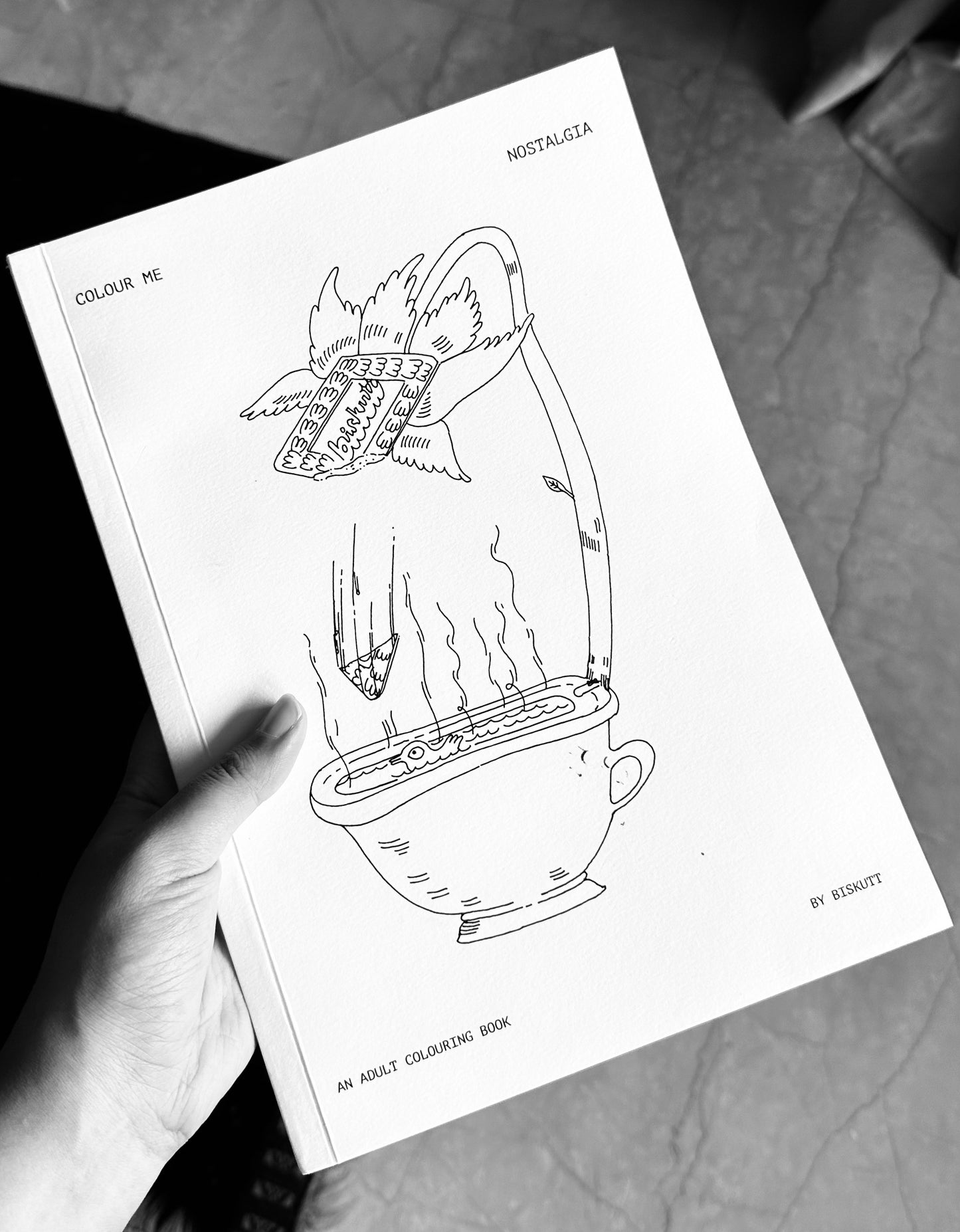 Colour Me Nostalgia - Colouring Book