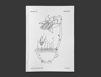 Colour Me Nostalgia - Colouring Book