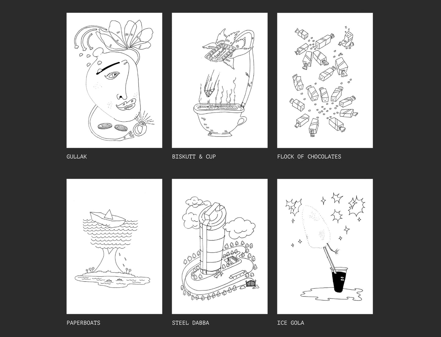 Colour Me Nostalgia - Colouring Book